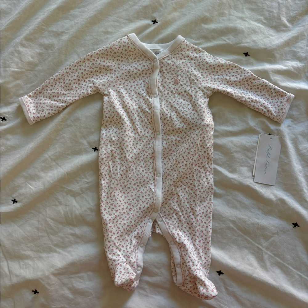 NEW NWT Ralph Lauren baby newborn onesie